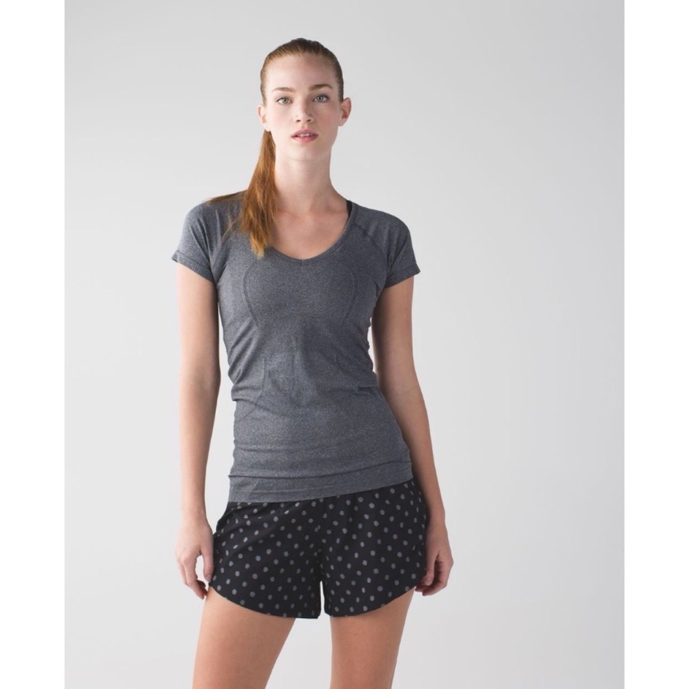 Lululemon Go The Distance Short Ghost Dot Black Slate / Black 4